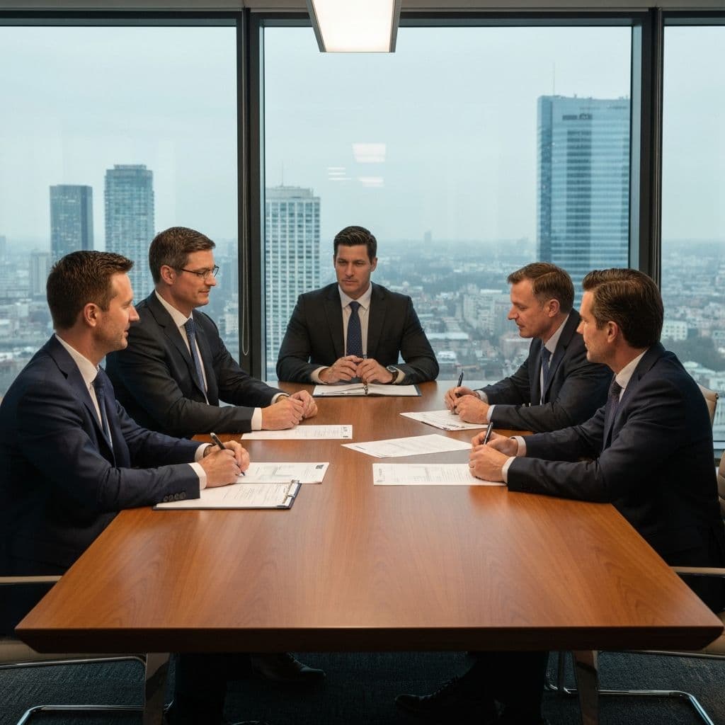 Reunion de negocios