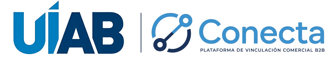 Logo UIAB Conecta — Plataforma de vinculación comercial B2B de la Unión Industrial de Almirante Brown