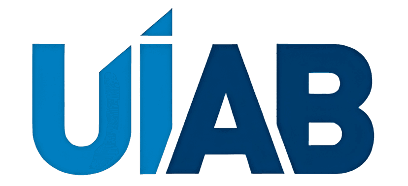 Logo UIAB — Unión Industrial de Almirante Brown, directorio industrial y comercial de Almirante Brown